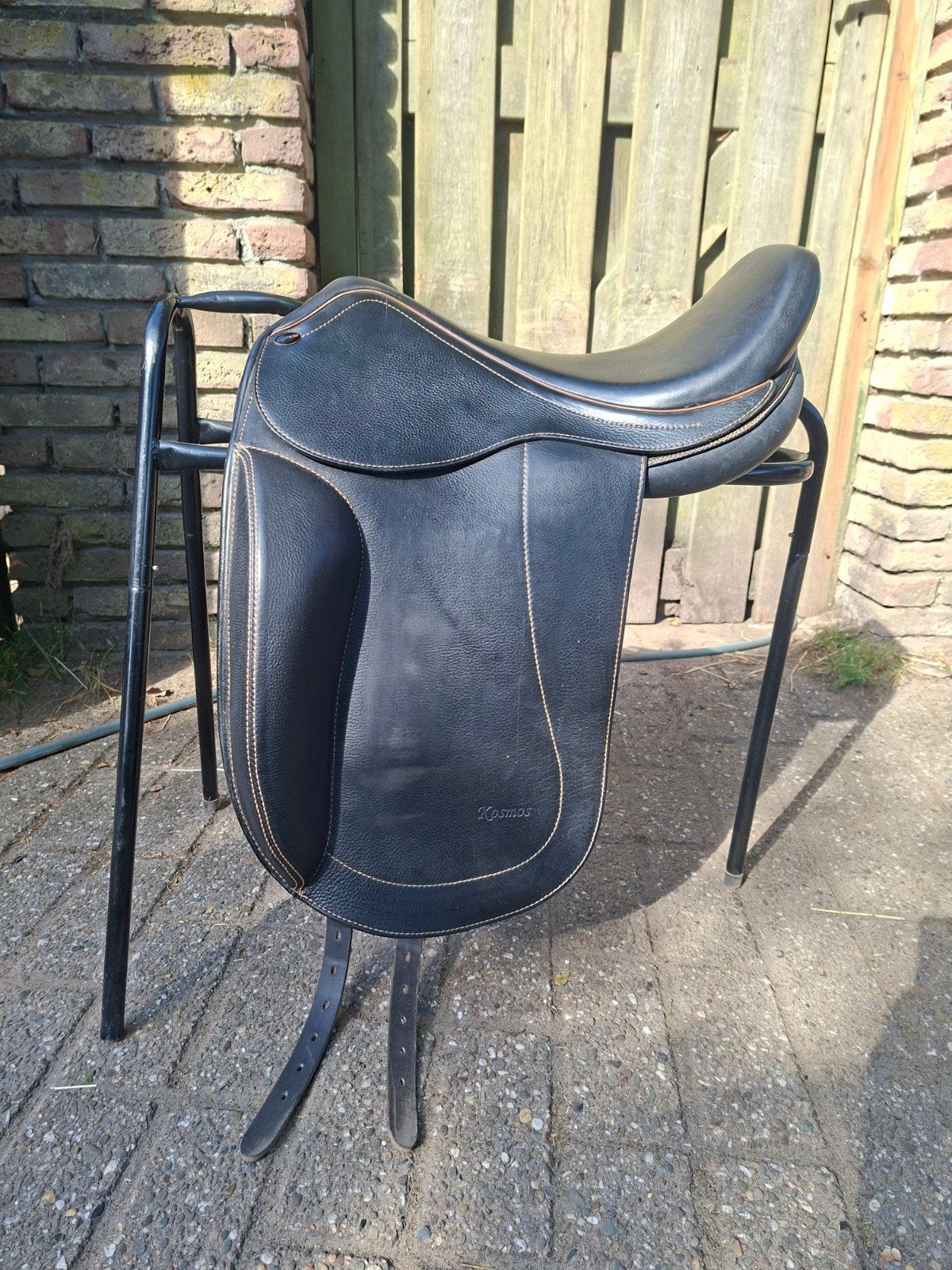 Eques Kosmos ijslander zadel - 17 inch, Dieren en Toebehoren, Overige merken, M (17 inch), Ophalen of Verzenden, Zo goed als nieuw