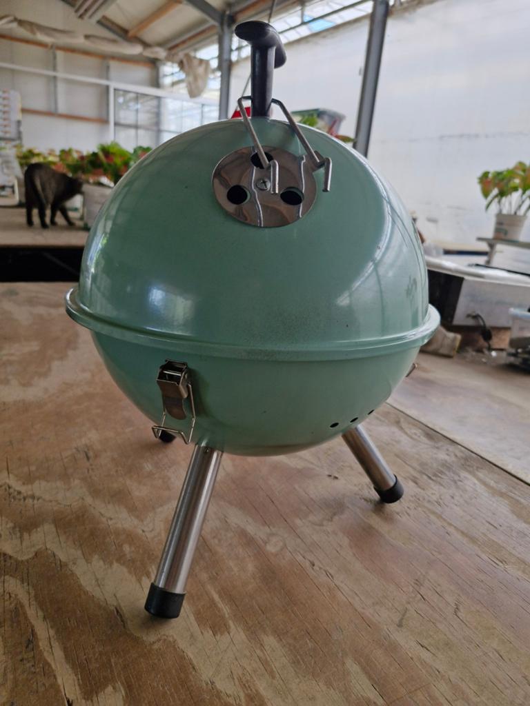 Mini barbecue, Ophalen of Verzenden, Zo goed als nieuw