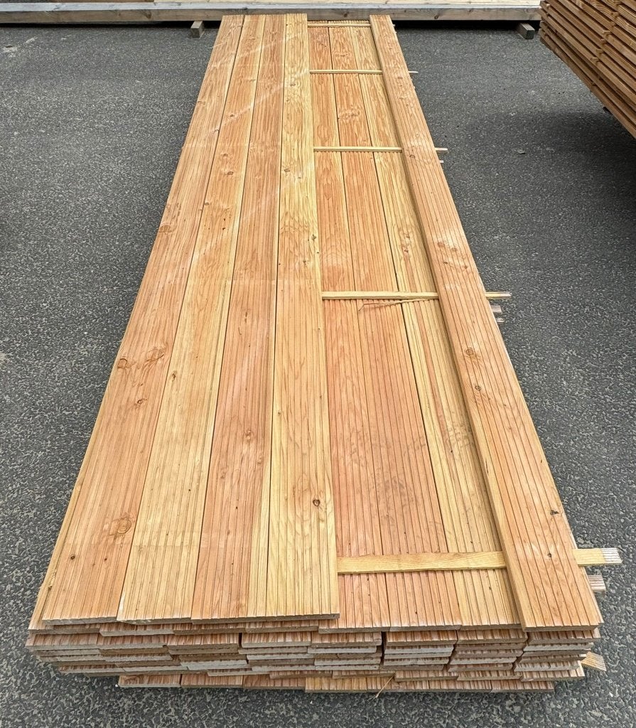Douglas vlonderplanken 28x140, Ophalen, Nieuw, 250 cm of meer, Planken