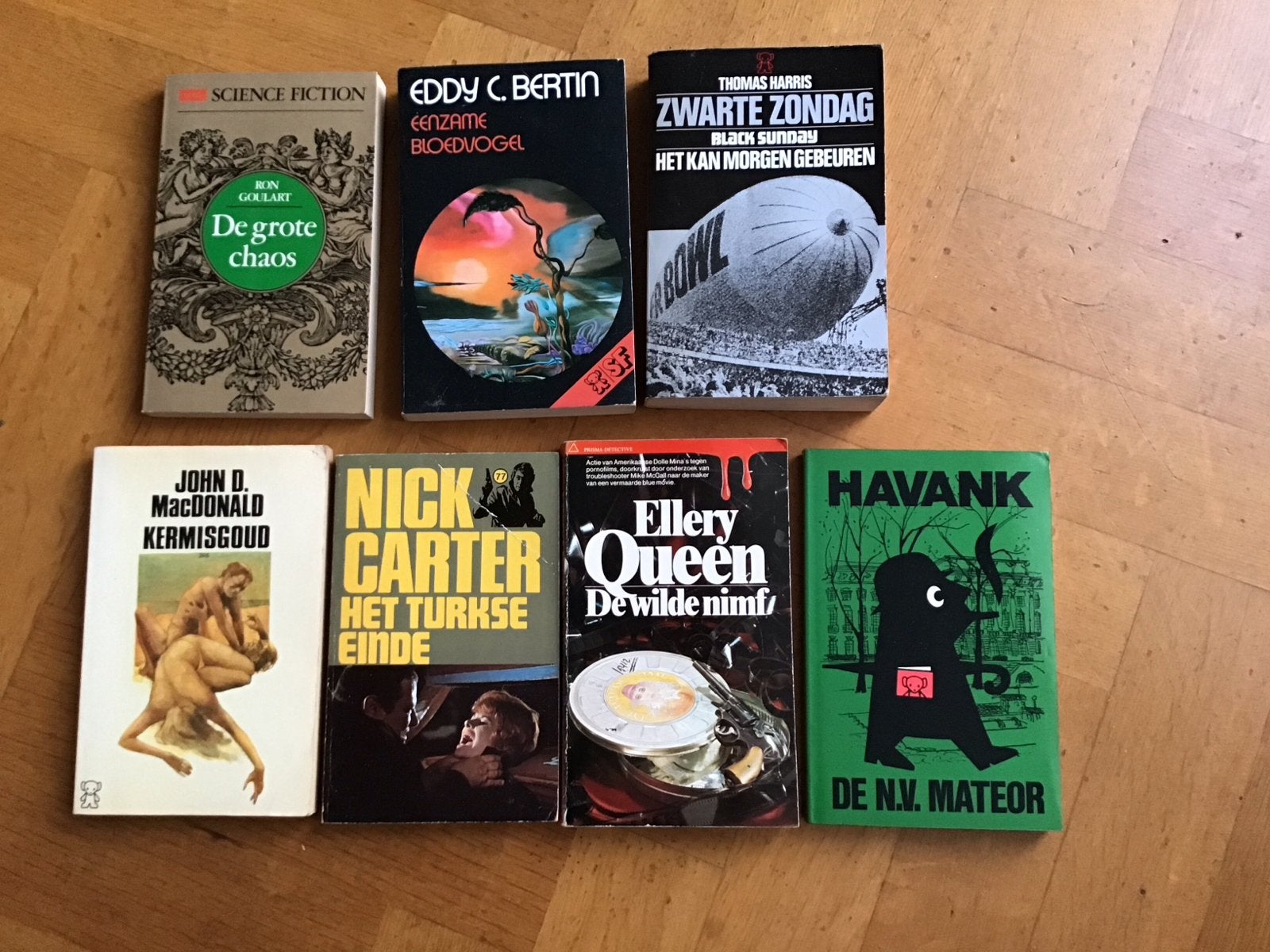 Vintage Boekjes Jaren '70: Science Fiction, Thrillers, Detec, Ophalen of Verzenden, Gelezen, Nederland