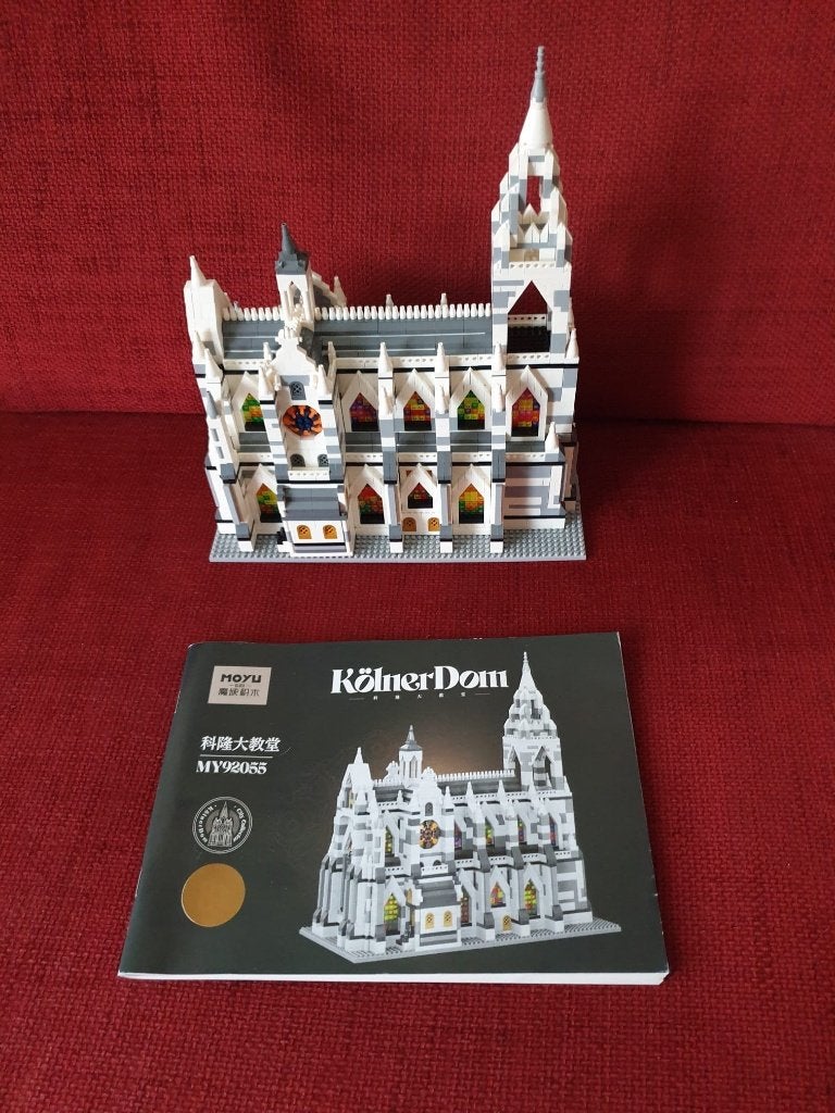 Mini bouwstenen lepin kerk, Ophalen of Verzenden, Zo goed als nieuw