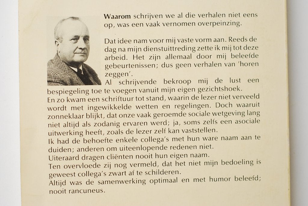 33 Jaar Sociale Dienst 1947-1980 - Mijn Belevenissen, Boeken, 20e eeuw of later, Verzenden, Coen Bakker, Zo goed als nieuw