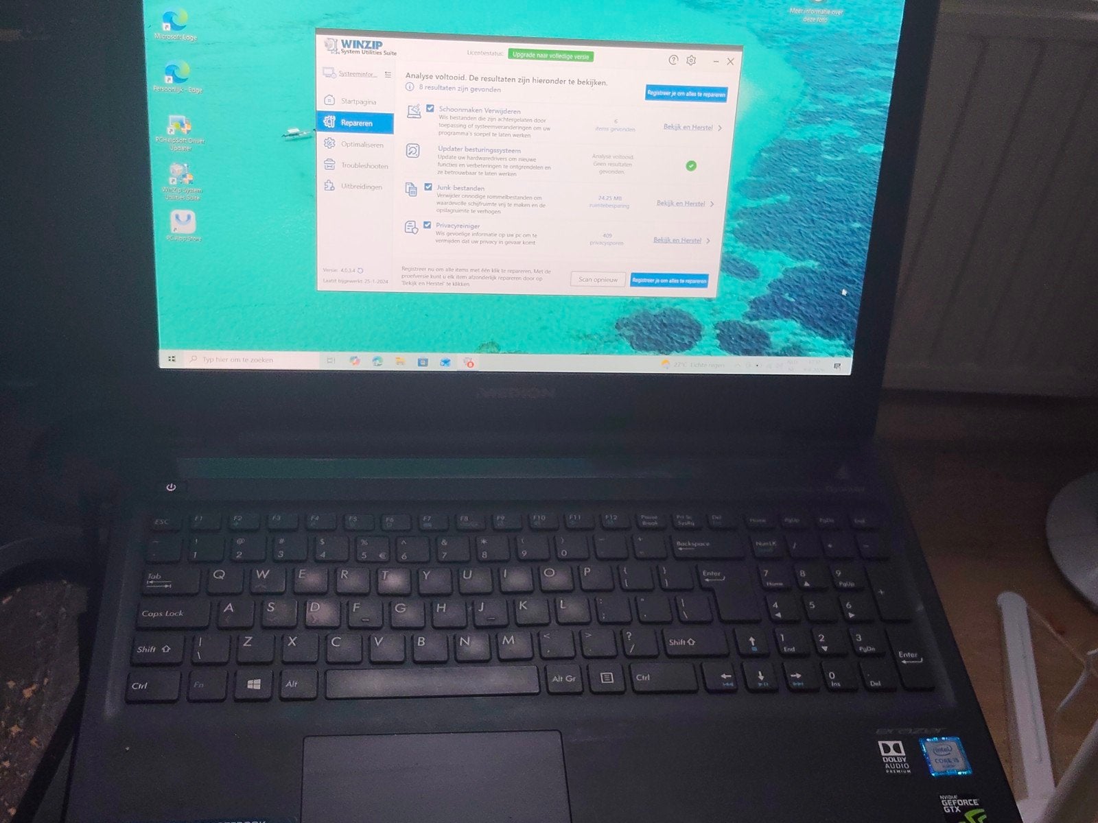 Medion erazer i5 gaming laptop nieuwstaat., Computers en Software, Ophalen of Verzenden, Zo goed als nieuw, 3 tot 4 Ghz
