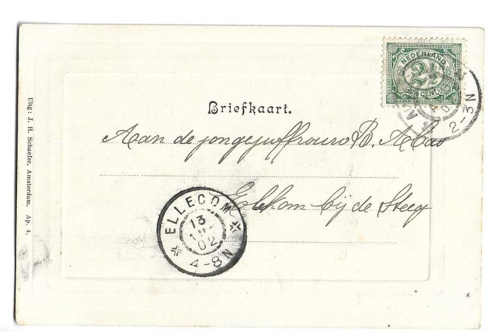 bettij alblas  ellecom 1902  apeldoorn soerenscheweg, Verzenden, Voor 1920, Gelopen, Politiek en Historie