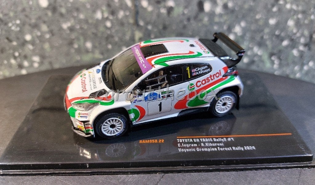 Toyota GR Yaris rally2 #1 2024 1:43 Ixo V1198, Verzenden, Nieuw, Auto, Overige merken