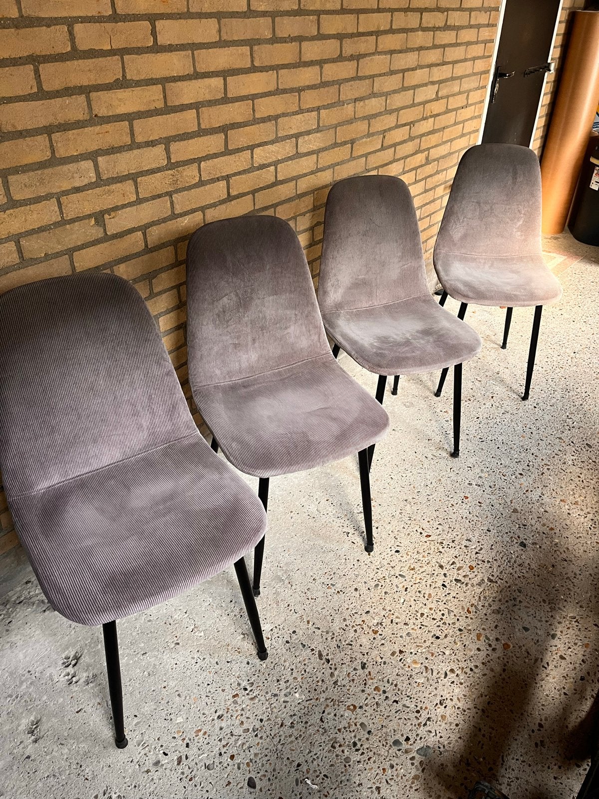 Set kuipstoelen van Jysk - Goede staat, Ophalen, Gebruikt, Overige kleuren, Vier