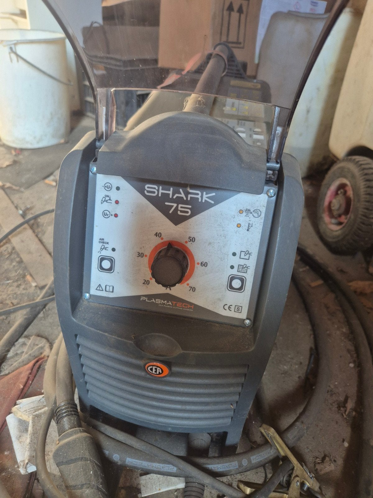 CEA Plasmatech Shark 75 Plasmasnijder met garantie, Ophalen, Gebruikt, 150 tot 250 ampère, Inverter
