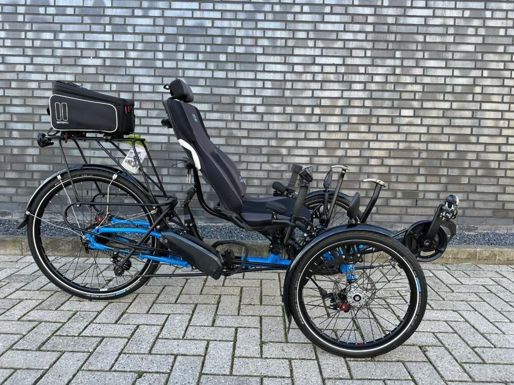Elektrische ICE Adventure EP8 Trike Ligfiets!, Fietsen en Brommers, Ophalen, Zo goed als nieuw
