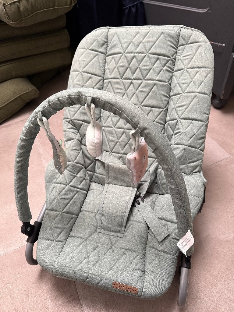 Wipstoel van Little Dutch - zo goed als nieuw, Kinderen en Baby's, Ophalen, Zo goed als nieuw, Wipstoel, Met gordel(s) of riempje(s)