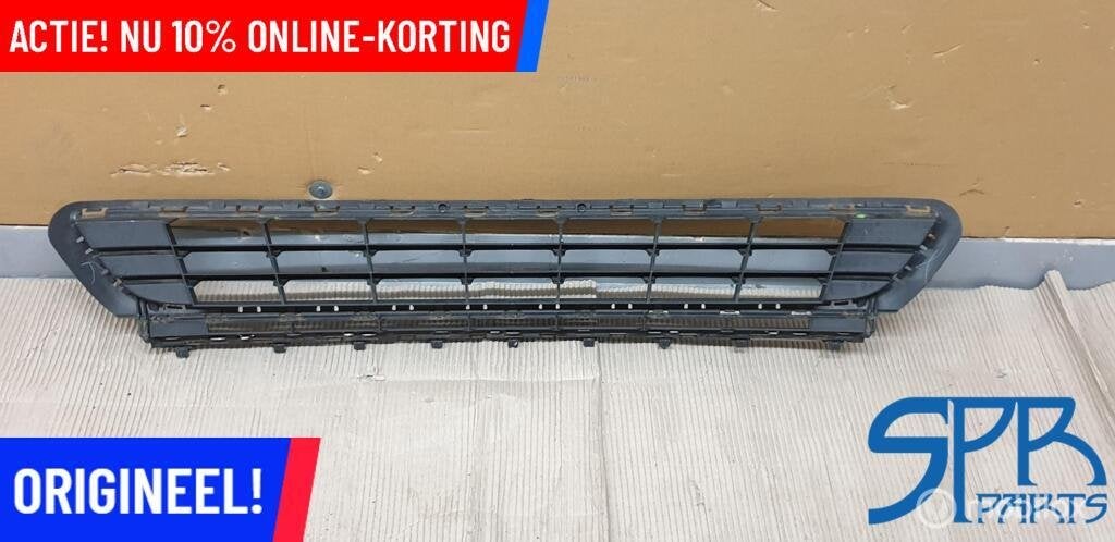 VW GOLF 7 HIGHLINE CHROME MIDDEN ROOSTER GRILL Bumperrooster, Gebruikt, Volkswagen, Ophalen of Verzenden, Volkswagen