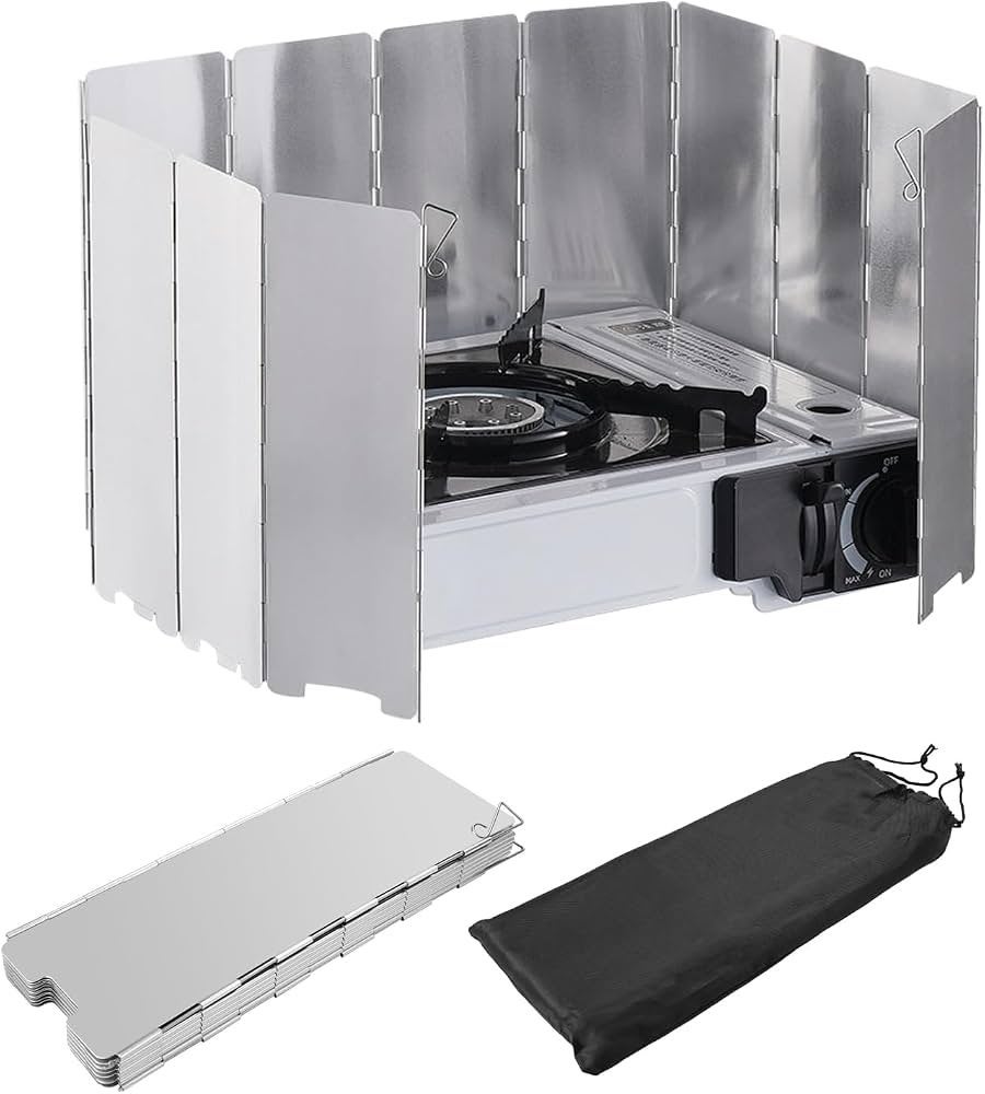 Windschermen kooktoestel camping, Caravans en Kamperen, Kampeeraccessoires, Ophalen of Verzenden, Nieuw