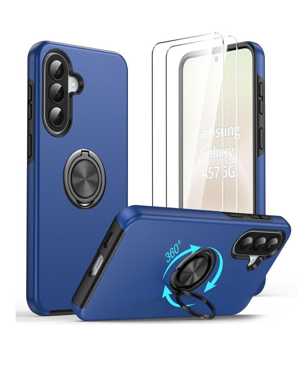 Hoesje voor Samsung A57 5G blauw, Ophalen of Verzenden, Nieuw, Overige modellen, Frontje of Cover