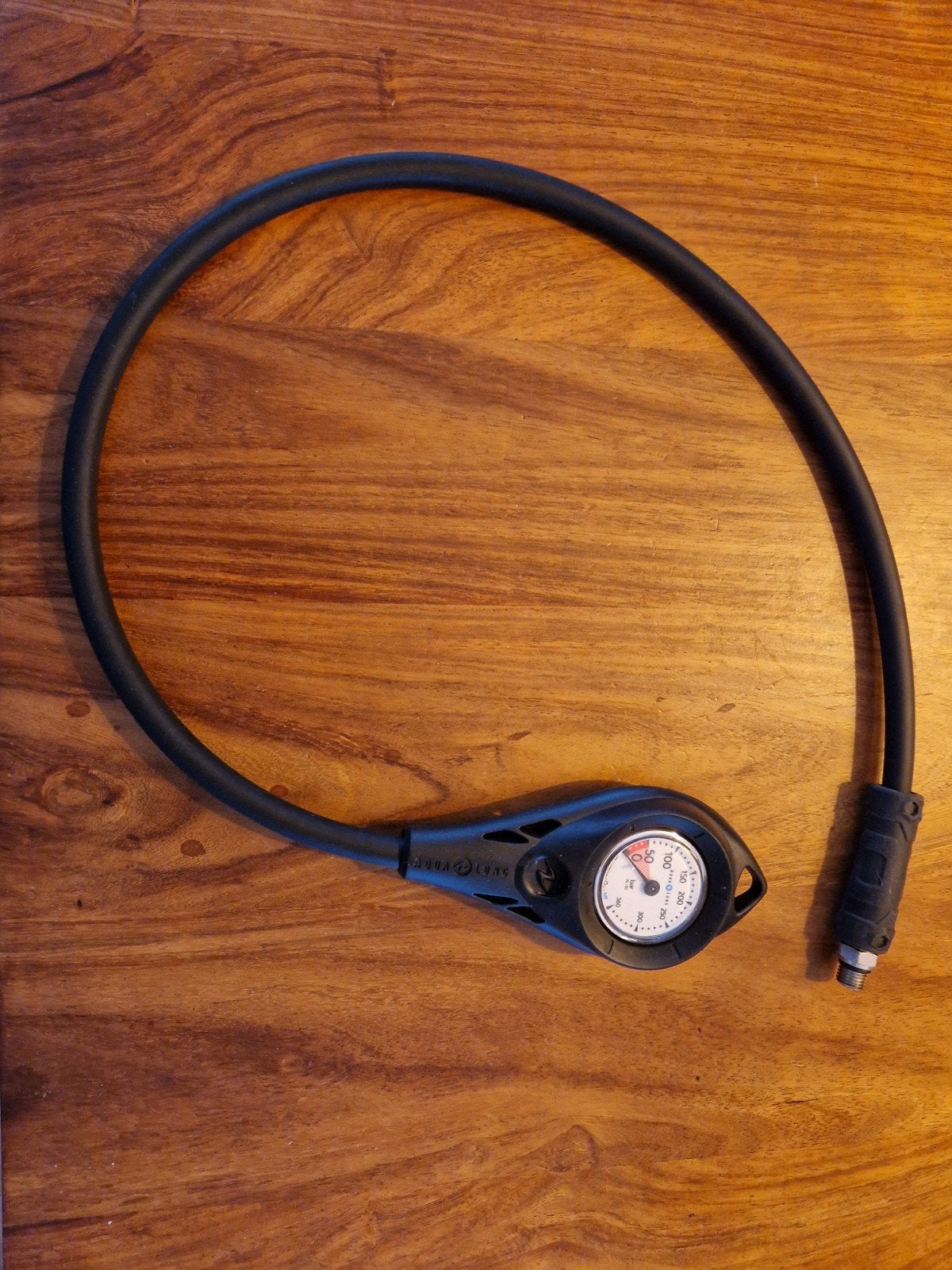 Duik manometer met slang aqualung, Ophalen of Verzenden, Zo goed als nieuw