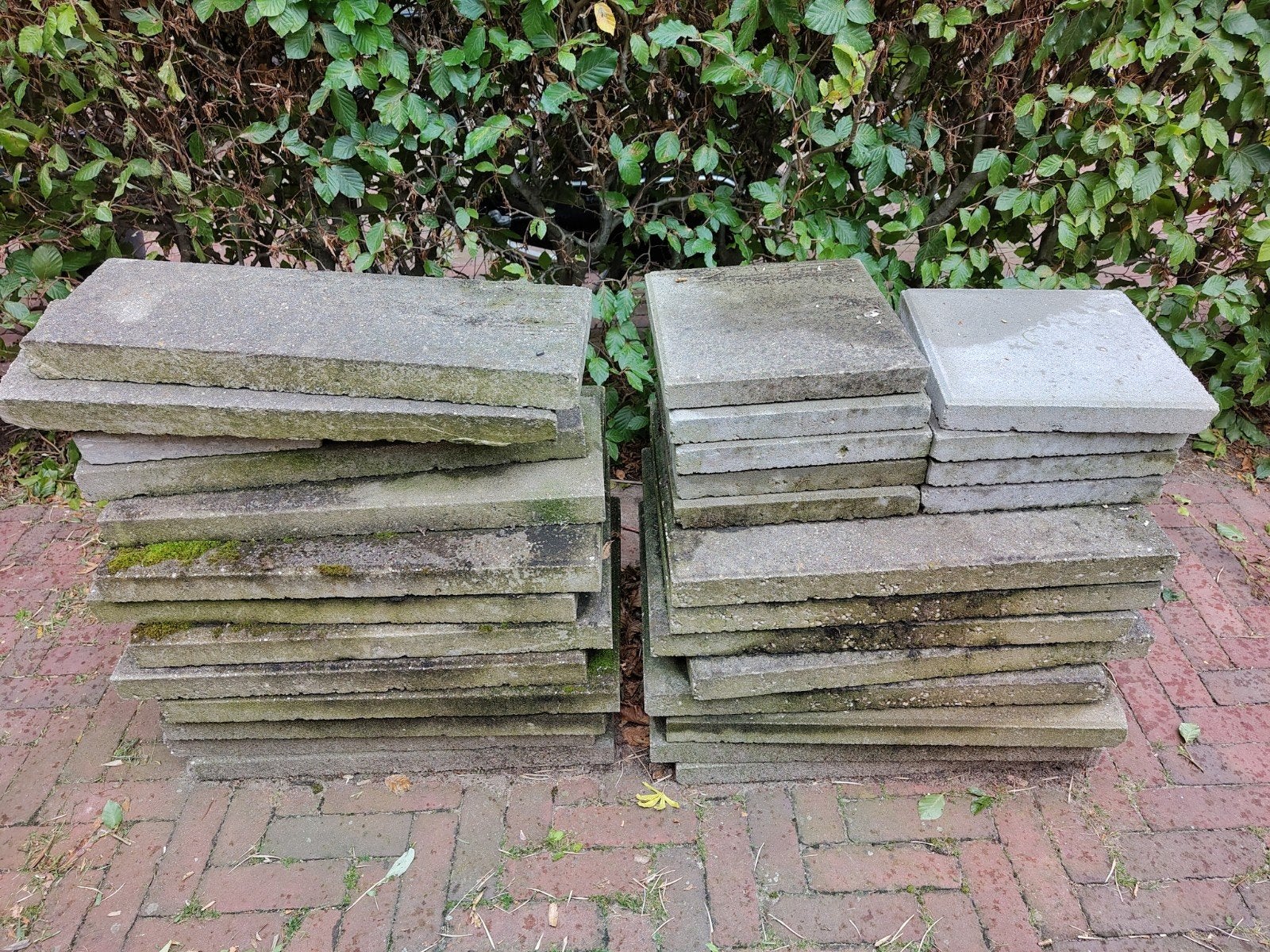 Gebruikte terrastegels van beton gratis ophalen, Ophalen, Gebruikt, 10 m² of meer, Beton