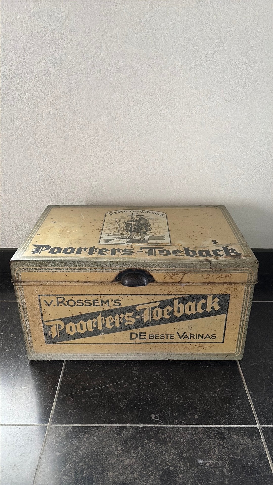 Poorters Toeback kist vintage, Minder dan 50 cm, Gebruikt, 50 tot 100 cm, Ophalen of Verzenden