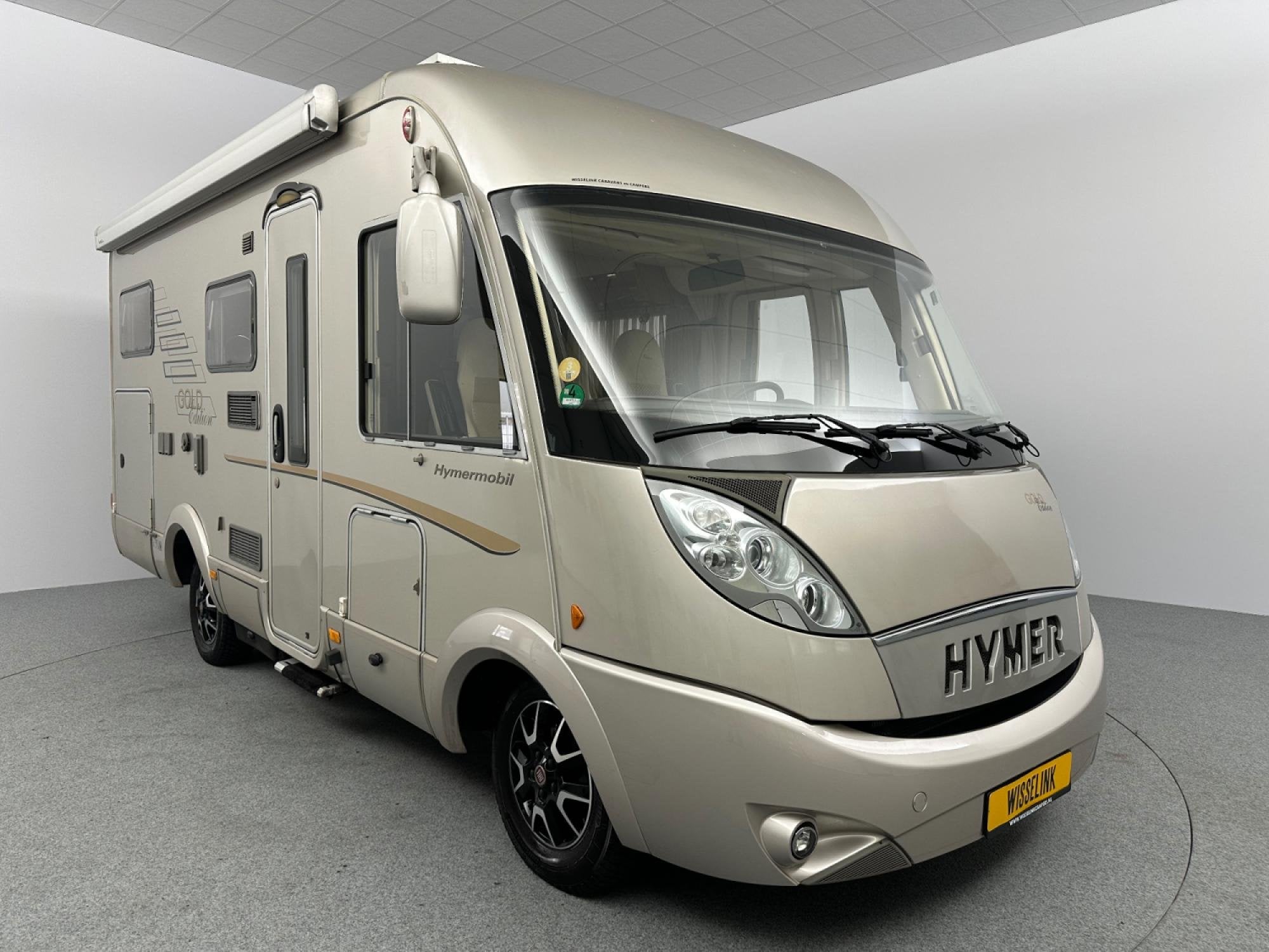 Hymer B514SL Gold Edition Dakairco Zonnepanelen HEFBED, Caravans en Kamperen, Integraal, Hordeur, 6 tot 7 meter, Bedrijf