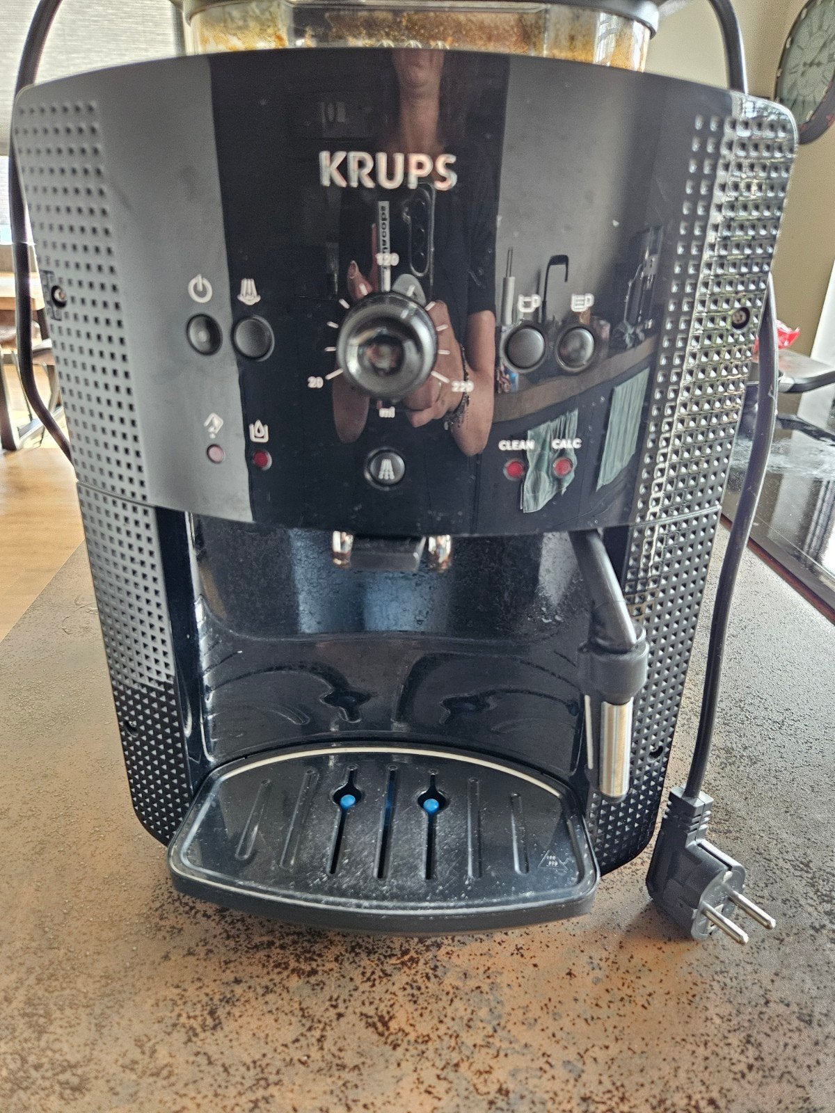 Krups Espresso Apparaat - Perfect voor Koffieliefhebbers, Stoompijpje, Gebruikt, Espresso apparaat, 1 kopje