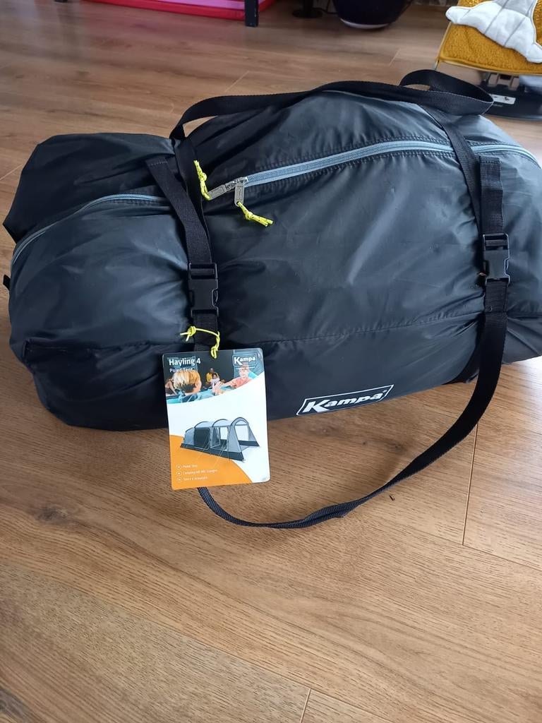 Kampa Hayling 4 NIEUW, Caravans en Kamperen, Tenten, Ophalen of Verzenden, Nieuw, Tot en met 4