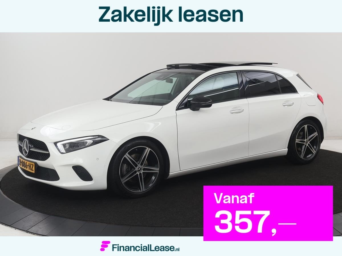 Mercedes-Benz A-klasse 200 Luxury Line | Pano.Dak | Sfeerver, Gebruikt, 4 cilinders, Bedrijf, Automatische klimaatregeling
