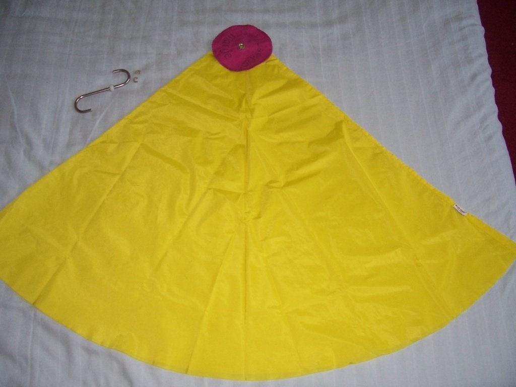 bug bag luizencape kleur geel met roze, Ophalen of Verzenden, Gebruikt