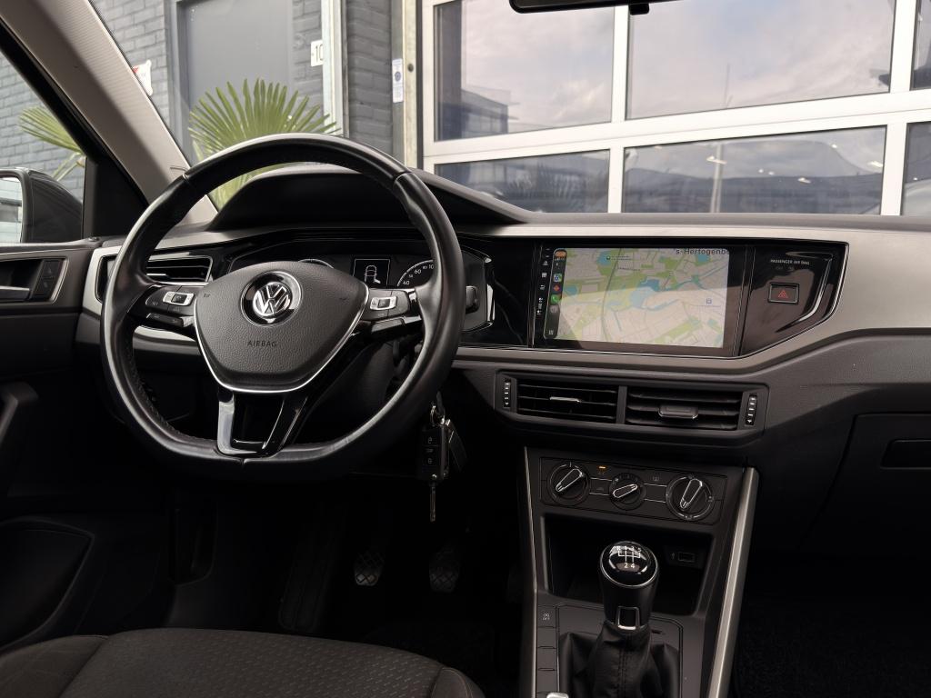 Volkswagen Polo 1.0 TSI Panoramadak Carplay LED! inruil moge, Stof, Origineel Nederlands, Bedrijf, Handgeschakeld