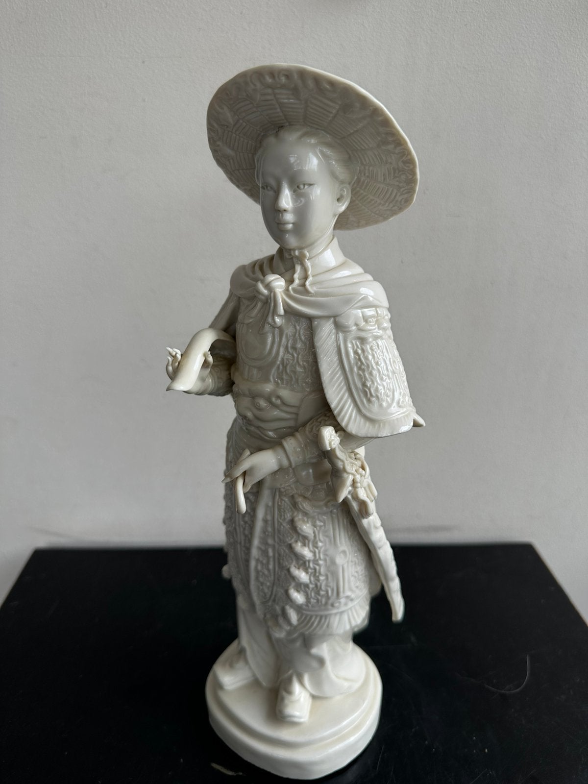 Oud Chinees chine de blanche Beeld 32 cm, Ophalen of Verzenden