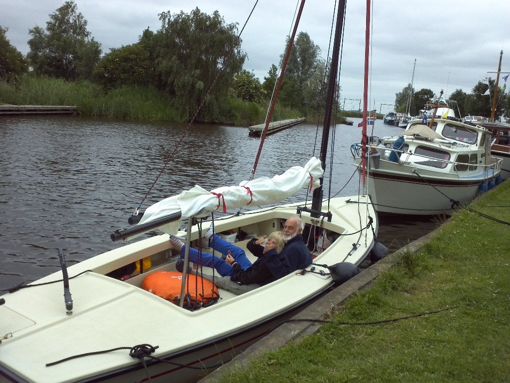 poly valk Ottenhome, Watersport en Boten, Open zeilboten, Ophalen, Gebruikt, Polyester, 80 cm