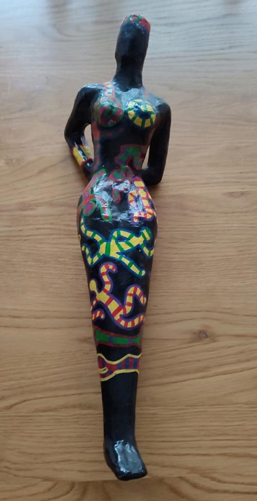 Niki De Saint Phalle Papier Maché Vrouw, Ophalen of Verzenden