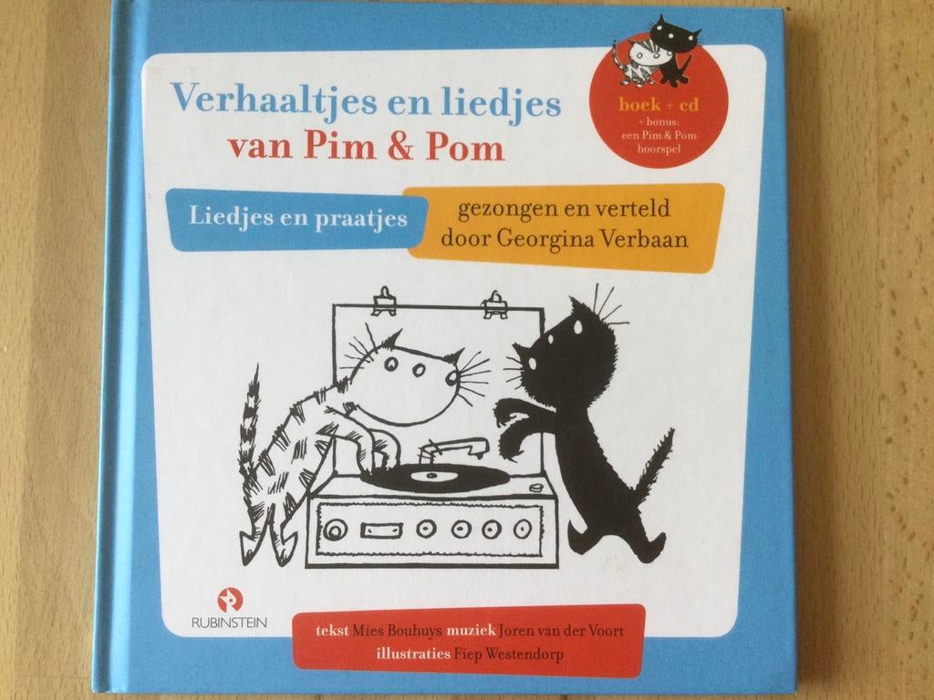 Verhaaltjes en liedjes van Pim en Pom - Mies Bouhuys, Boeken, Ophalen of Verzenden, Nieuw, Jongen of Meisje
