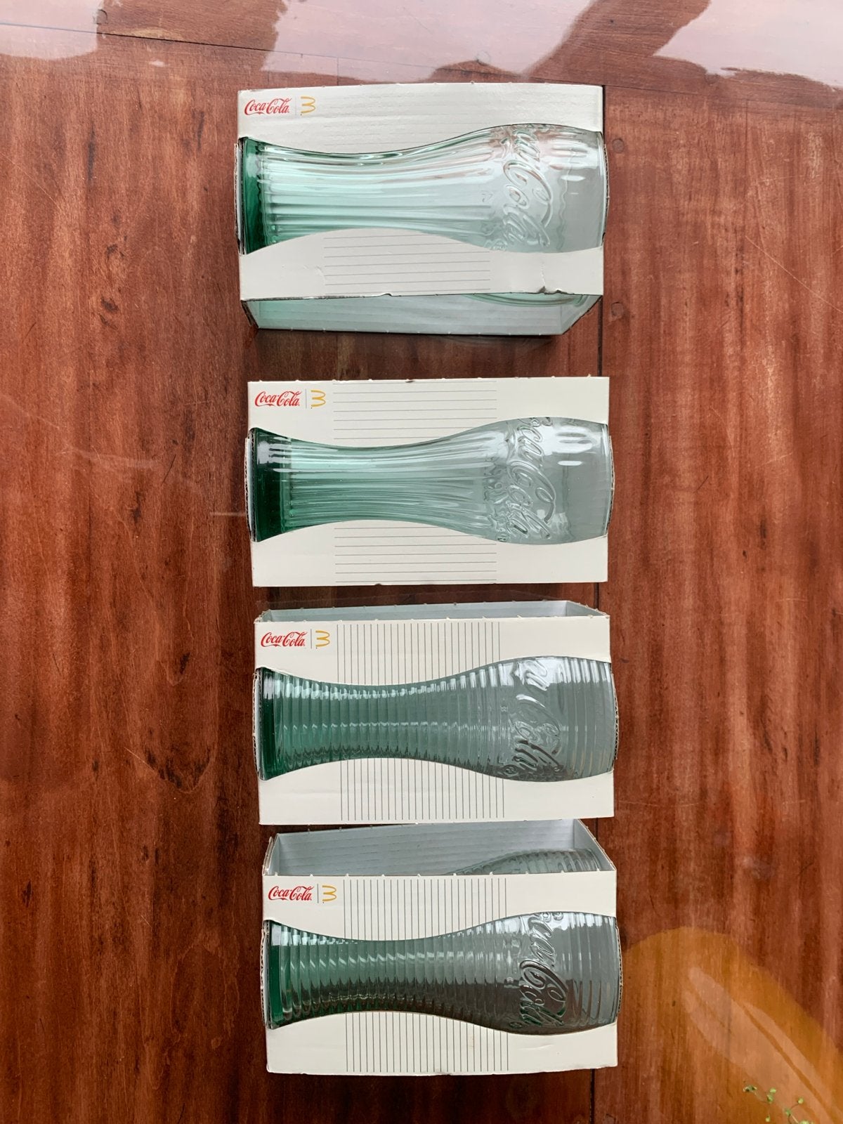 Coca Cola McDonald's Limited Edition Glazen (4 stuks), Ophalen of Verzenden, Nieuw