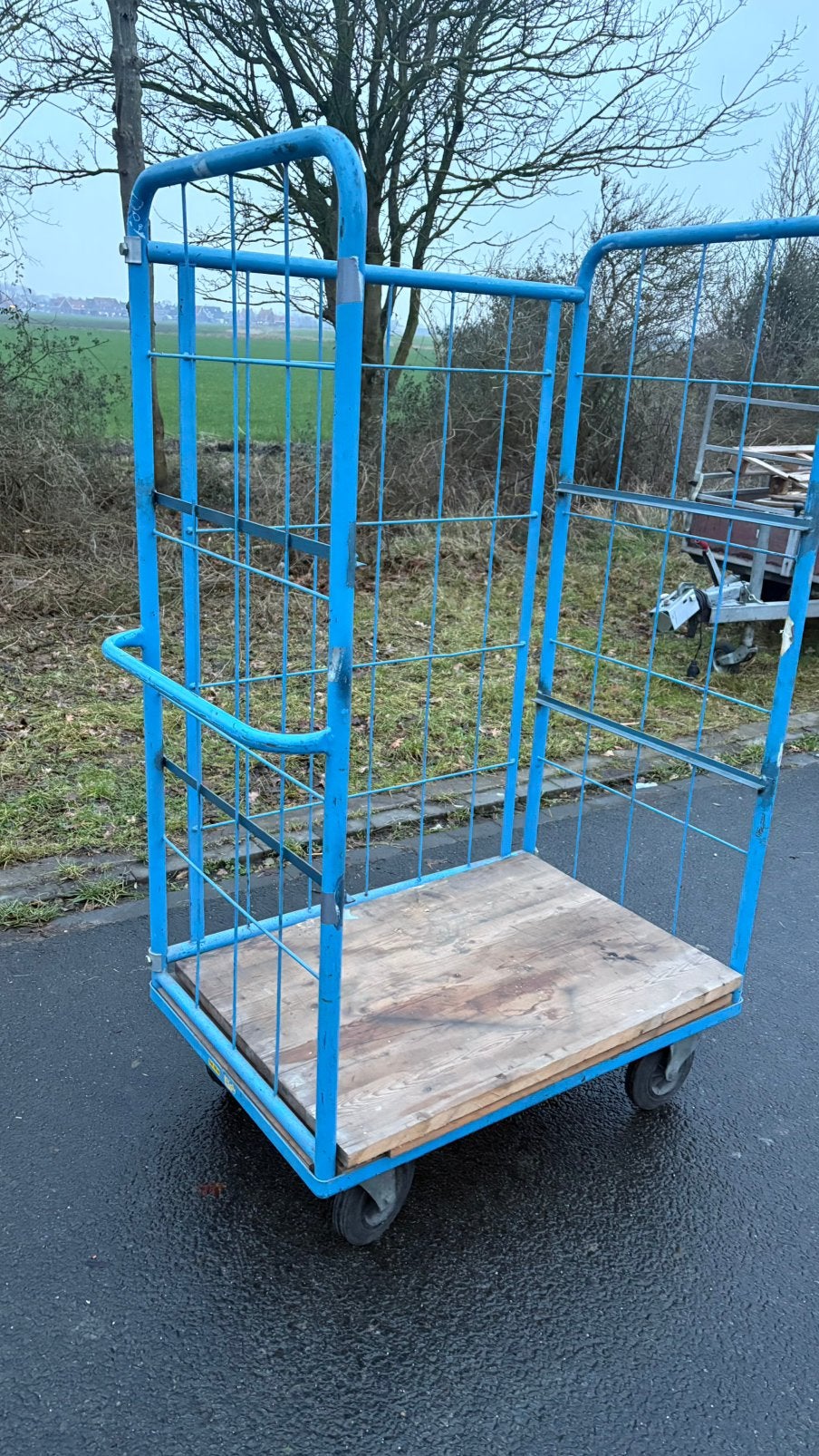Meubelkar transportkar, Ophalen, Gebruikt, Transportkar, 100 liter of meer