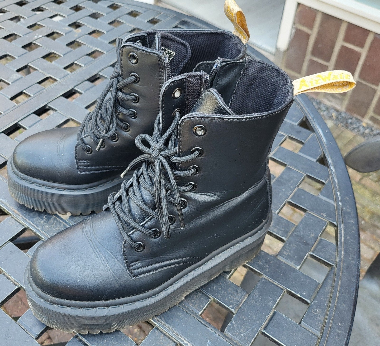 Dr. Martens Platform Laarzen Maat 37, Kleding | Dames, Schoenen, Ophalen, Zwart, Lage of Enkellaarzen, Dr. Martens