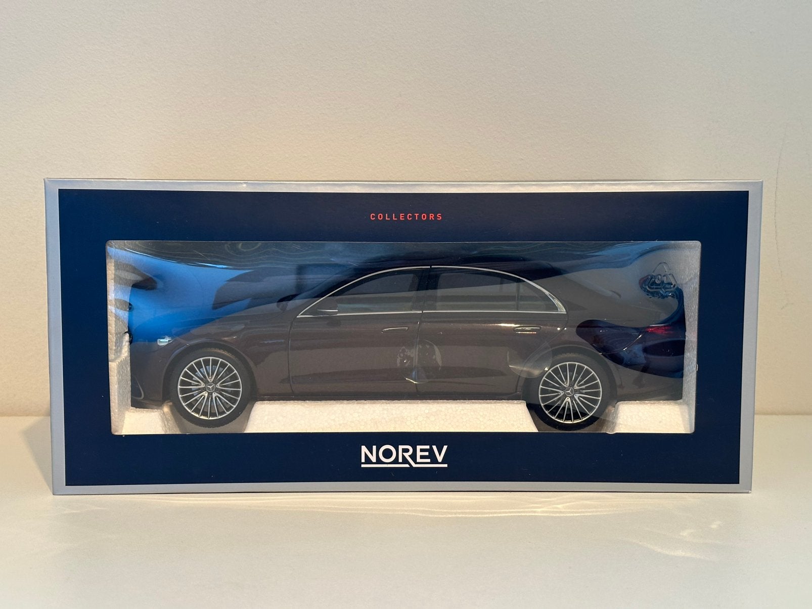 Mercedes-Benz S-klasse (2021) | Norev | schaal 1:18 | Nieuw, Hobby en Vrije tijd, Ophalen of Verzenden, Zo goed als nieuw, Norev