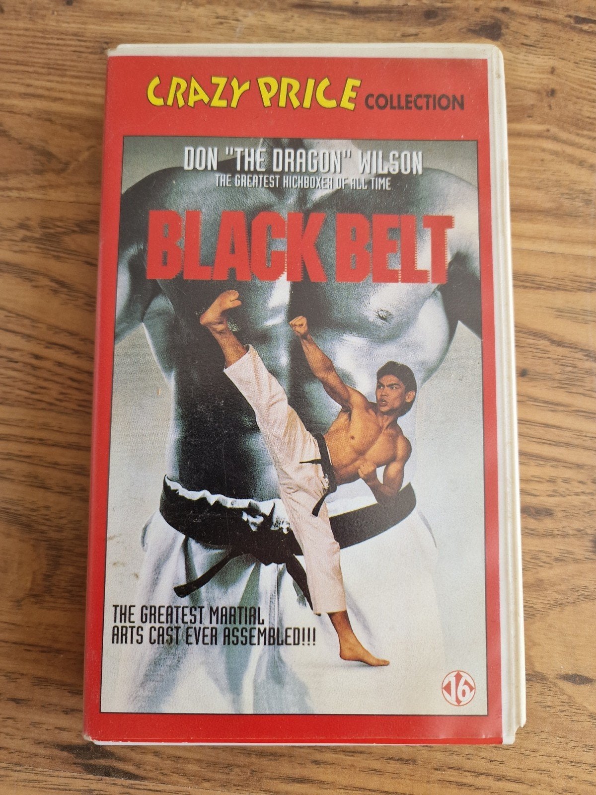 Black Belt VHS - Don "The Dragon" Wilson Actie Film, Gebruikt, Vanaf 16 jaar, Martial arts, Ophalen of Verzenden