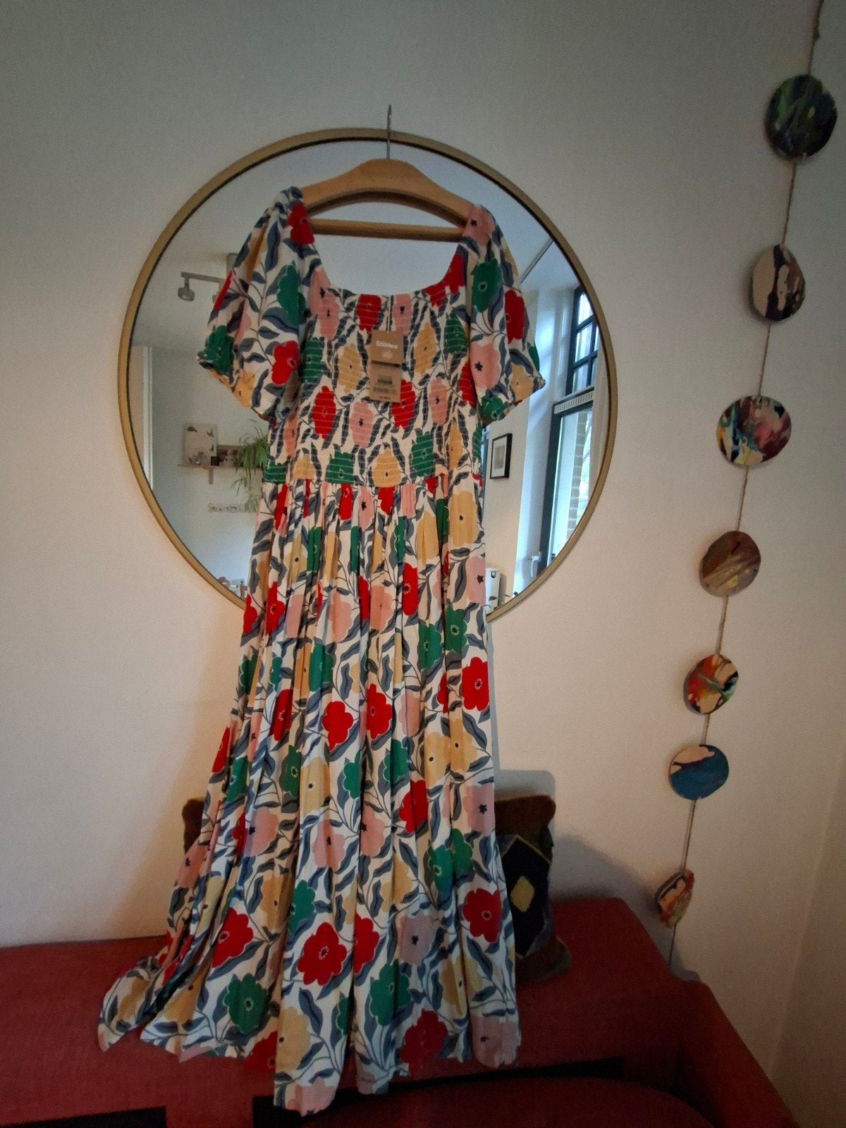 Monoprix Bloemenjurk - Nieuw met kaartjes, Ophalen, Nieuw
