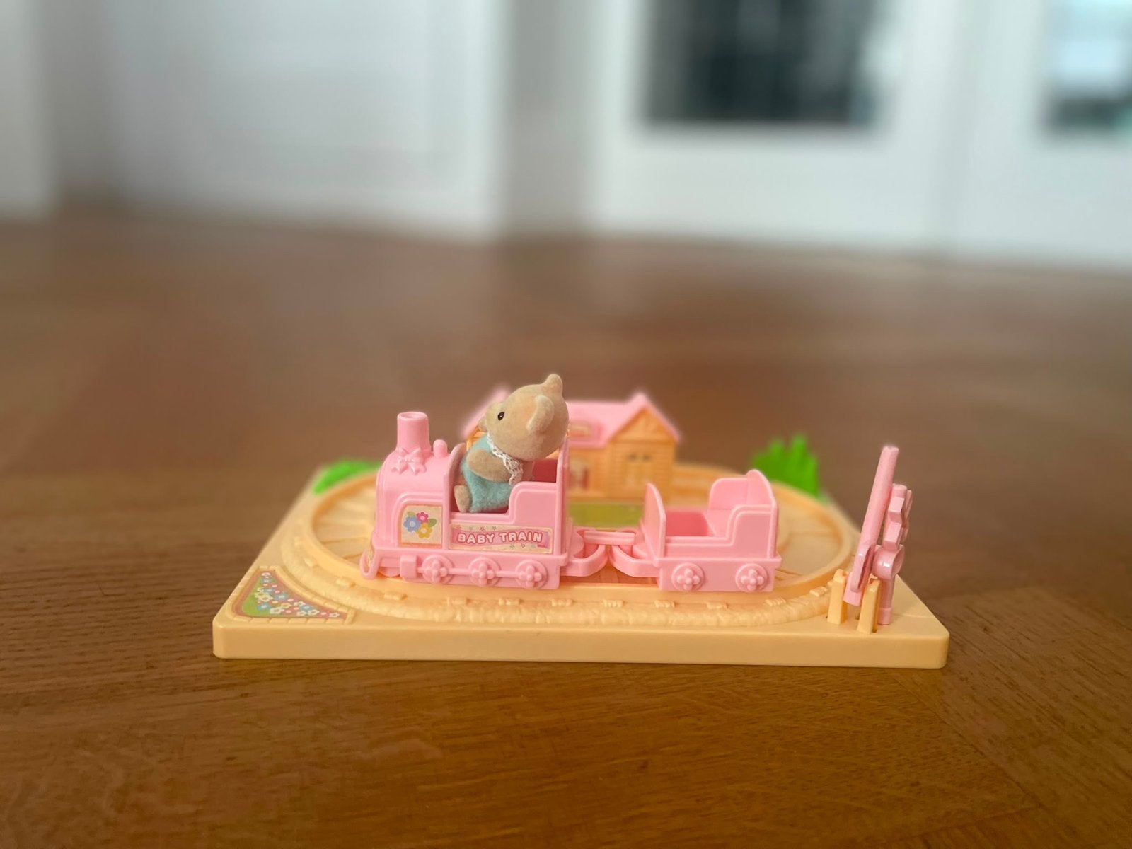 Sylvanian Families Babytrein Speelset met Figuur, Ophalen of Verzenden, Zo goed als nieuw