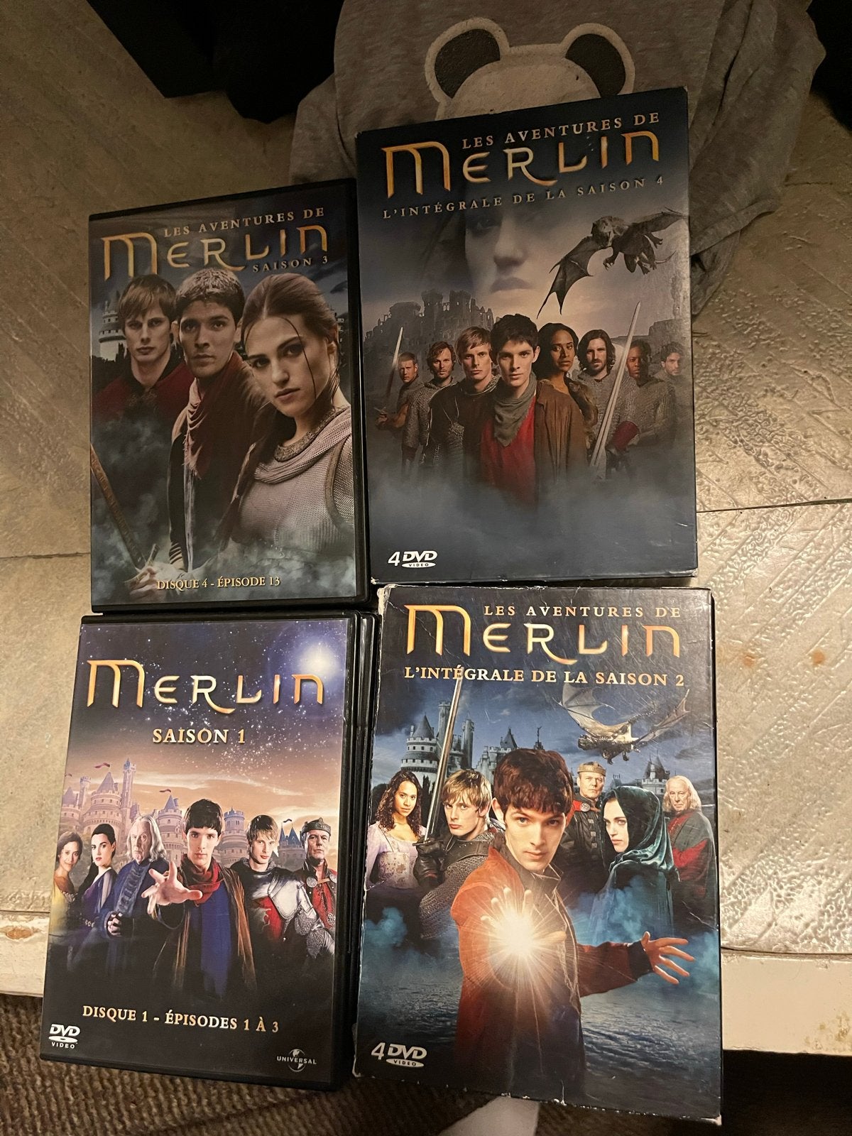 Merlin DVD Boxsets - Seizoen 1, 2, 3 & 4, Gebruikt, Seizoen 1, Nederlands, Science Fiction en Fantasy