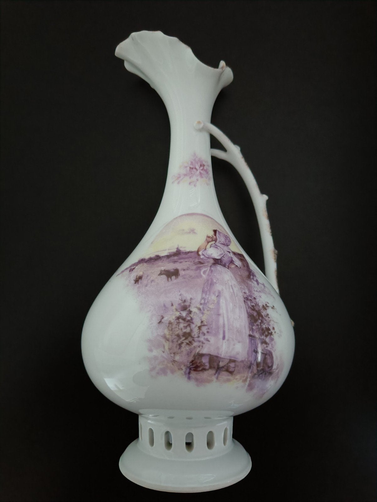 Antieke porseleinen vaas Rosenthal Duitsland., Ophalen of Verzenden