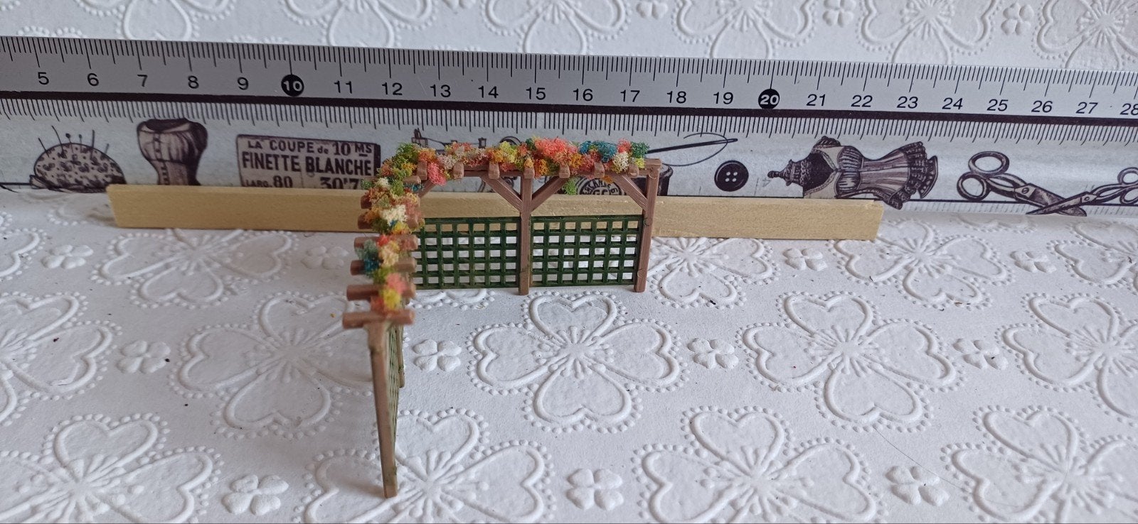 miniatuur tuinscherm, Verzenden, Poppenhuis