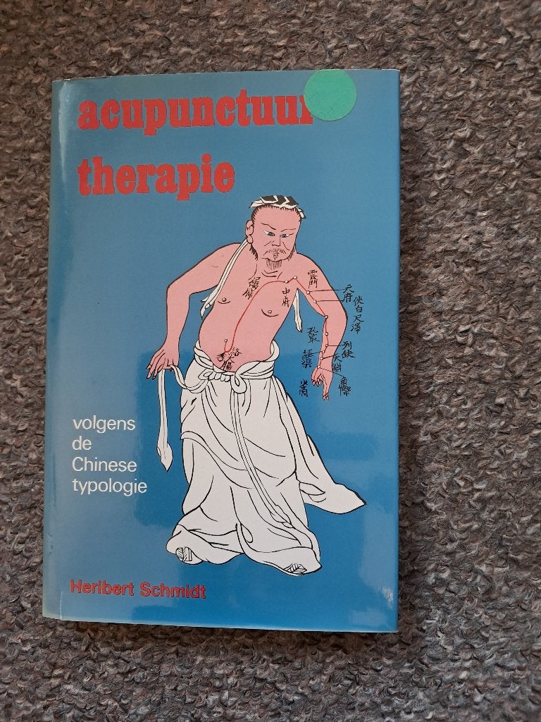 Acupunctuur therapie volgens de Chinese typologie, Boeken, Verzenden, Sociale wetenschap, Zo goed als nieuw, Heribert Schmidt
