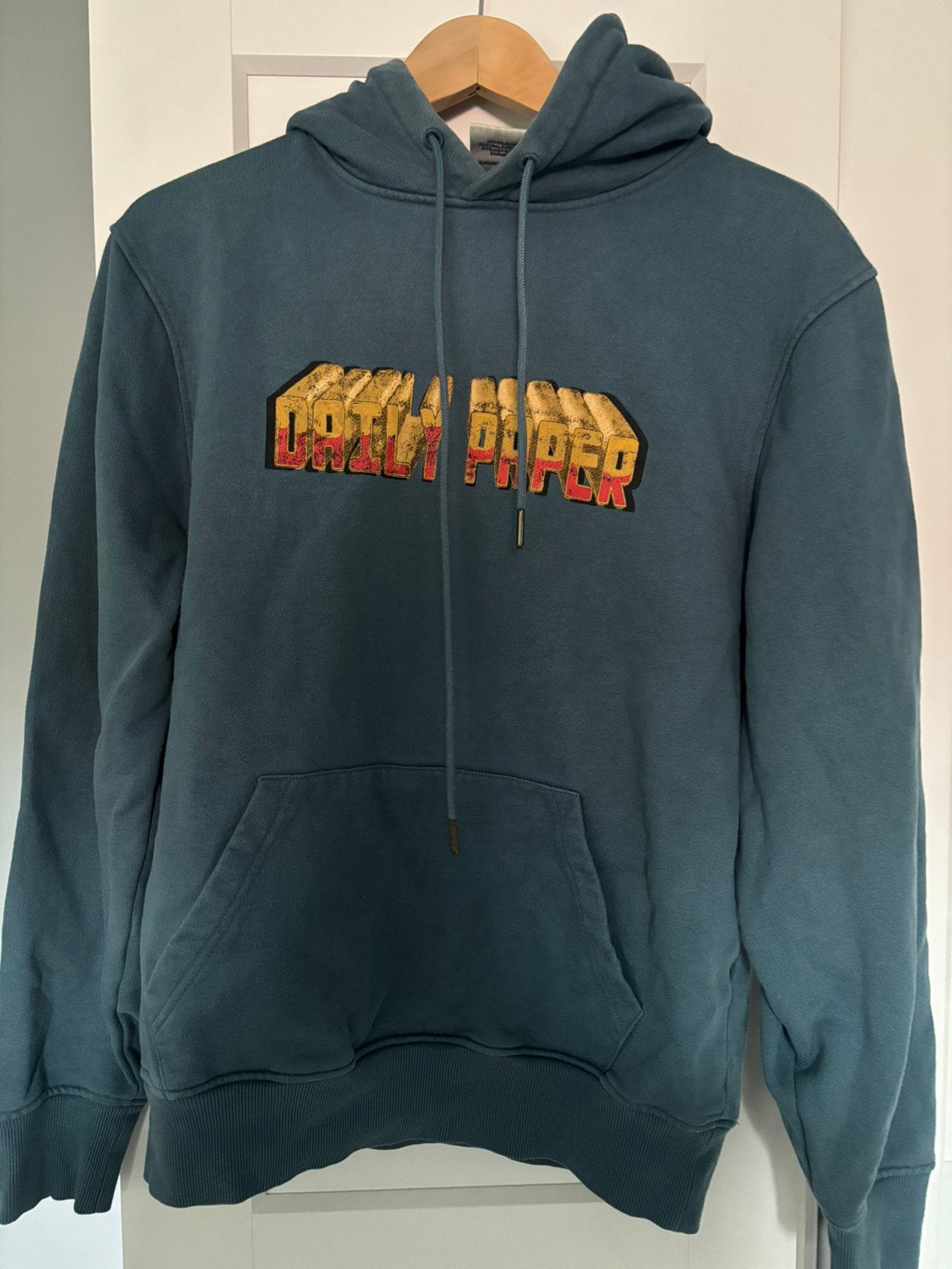 Hoodie van daily paper, Ophalen of Verzenden, Zo goed als nieuw, Maat 46 (S) of kleiner, Blauw