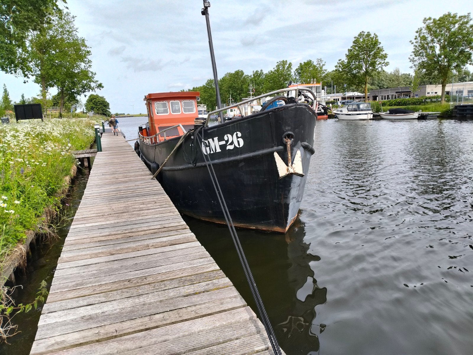 Ijsselmeerkotter, Ophalen, Omvormer