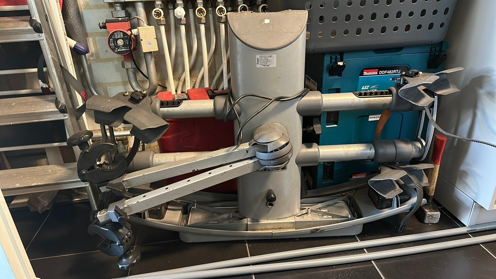 Fietsendrager Spinder Eagle (ook voor elektrische fietsen!), Ophalen, Gebruikt, 2 fietsen, Trekhaakdrager