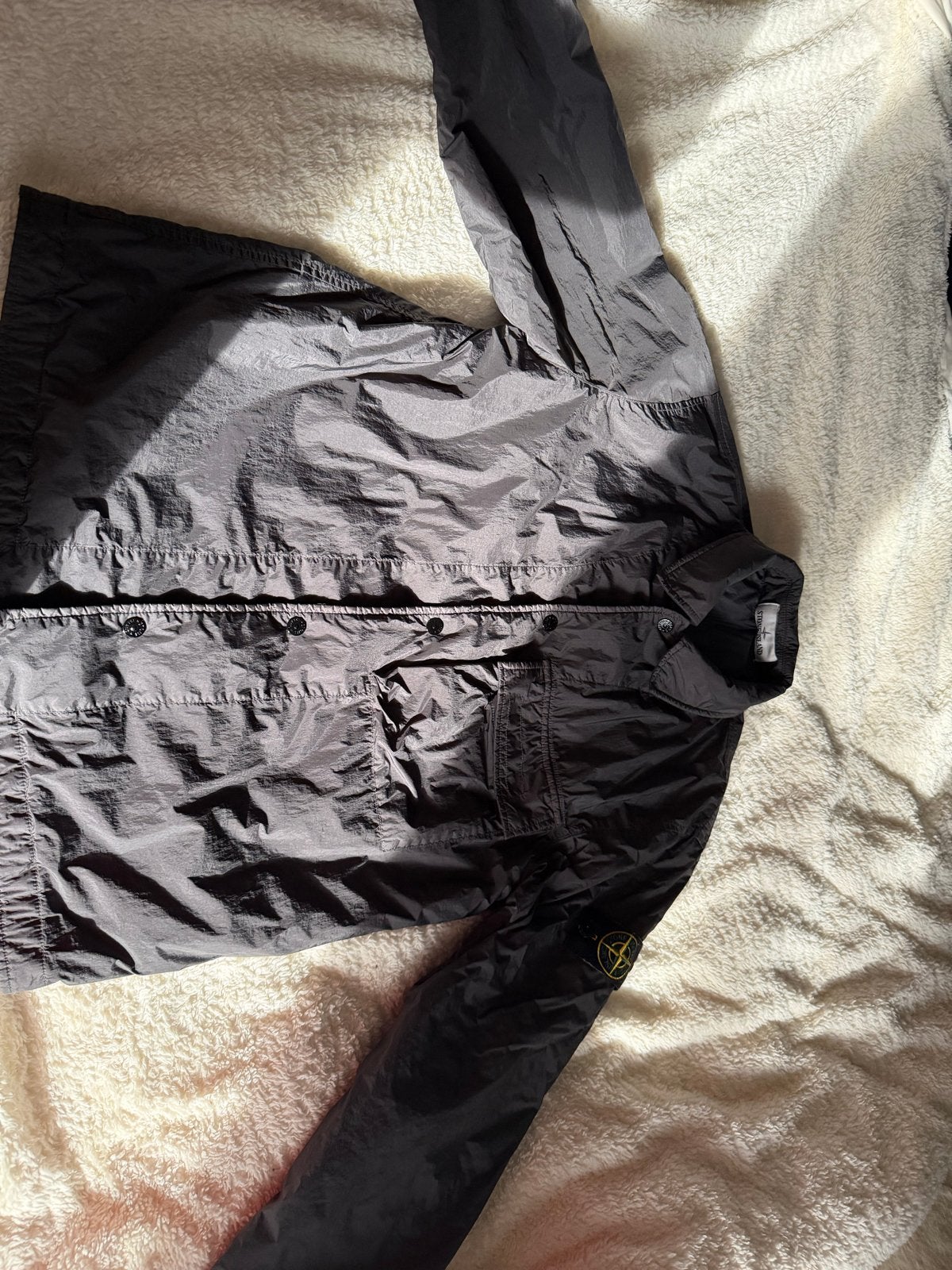 Stone Island overshirt maat M, Ophalen of Verzenden, Zo goed als nieuw, Maat 48/50 (M), Zwart