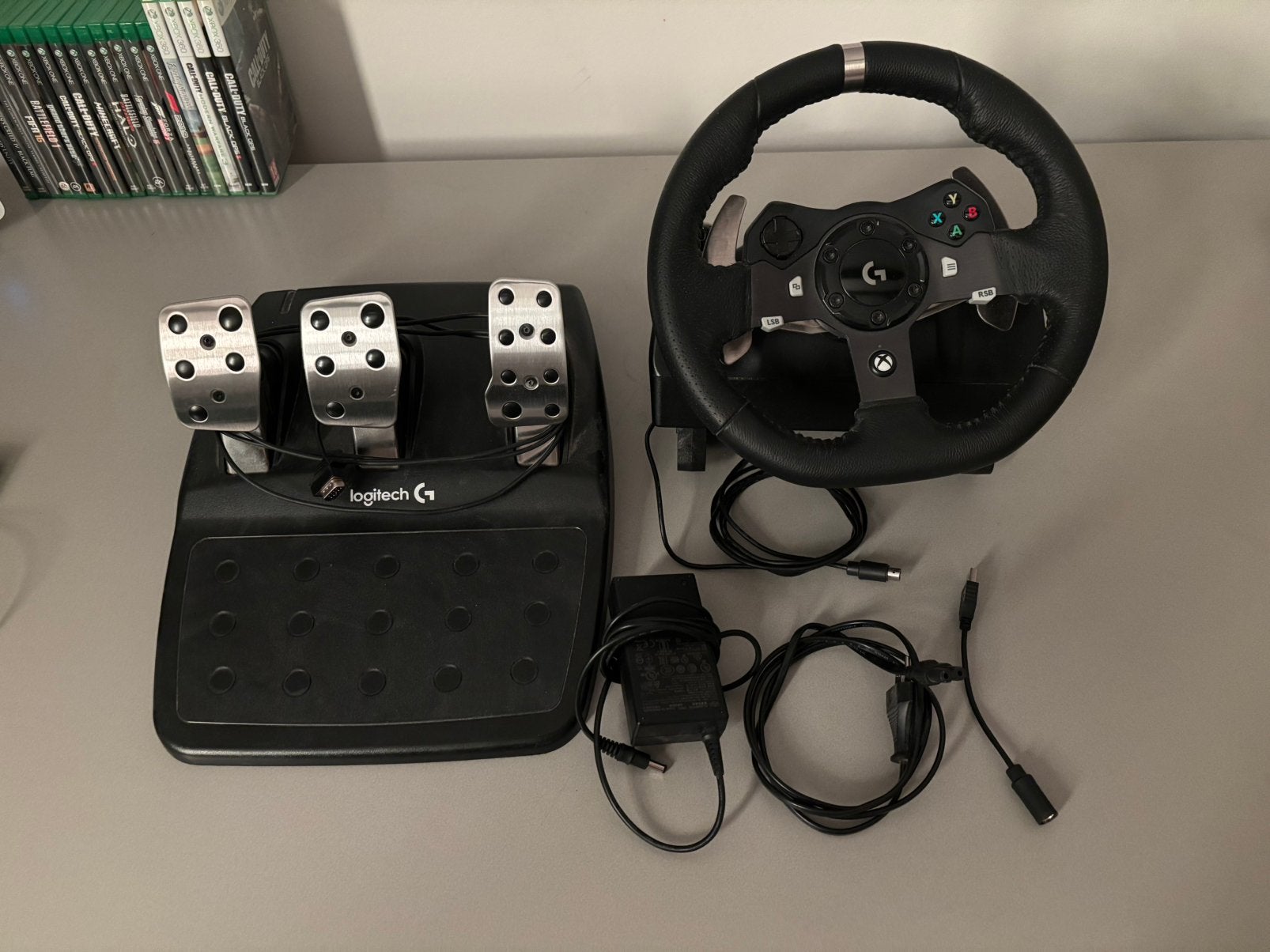 Logitech g920, Ophalen, Zo goed als nieuw, Stuur of Pedalen
