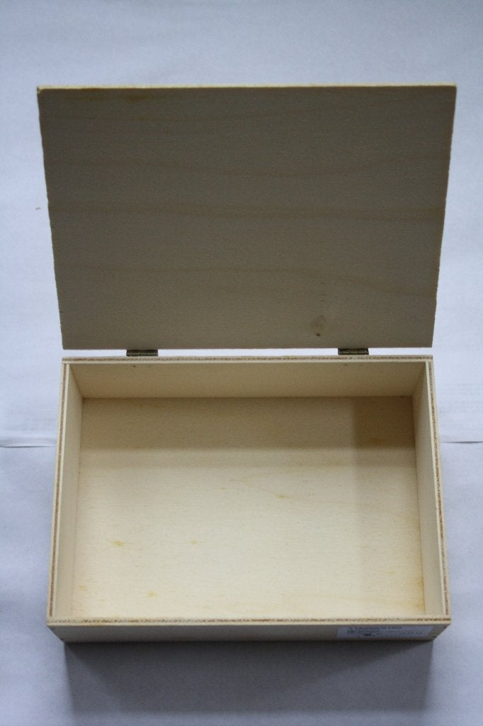 Houten sigarenkistje 70x120x47 mm, Ophalen of Verzenden, Nieuw, Hout, Knutselmateriaal