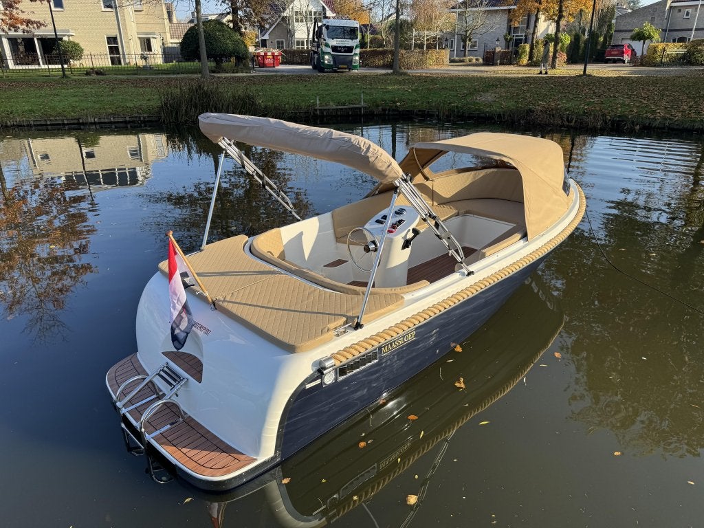 Nieuwe Maassloep 570 Tender Full Option incl. Honda 20PK, Watersport en Boten, Sloepen, Tender, Elektrische start, Nieuw, 6 m