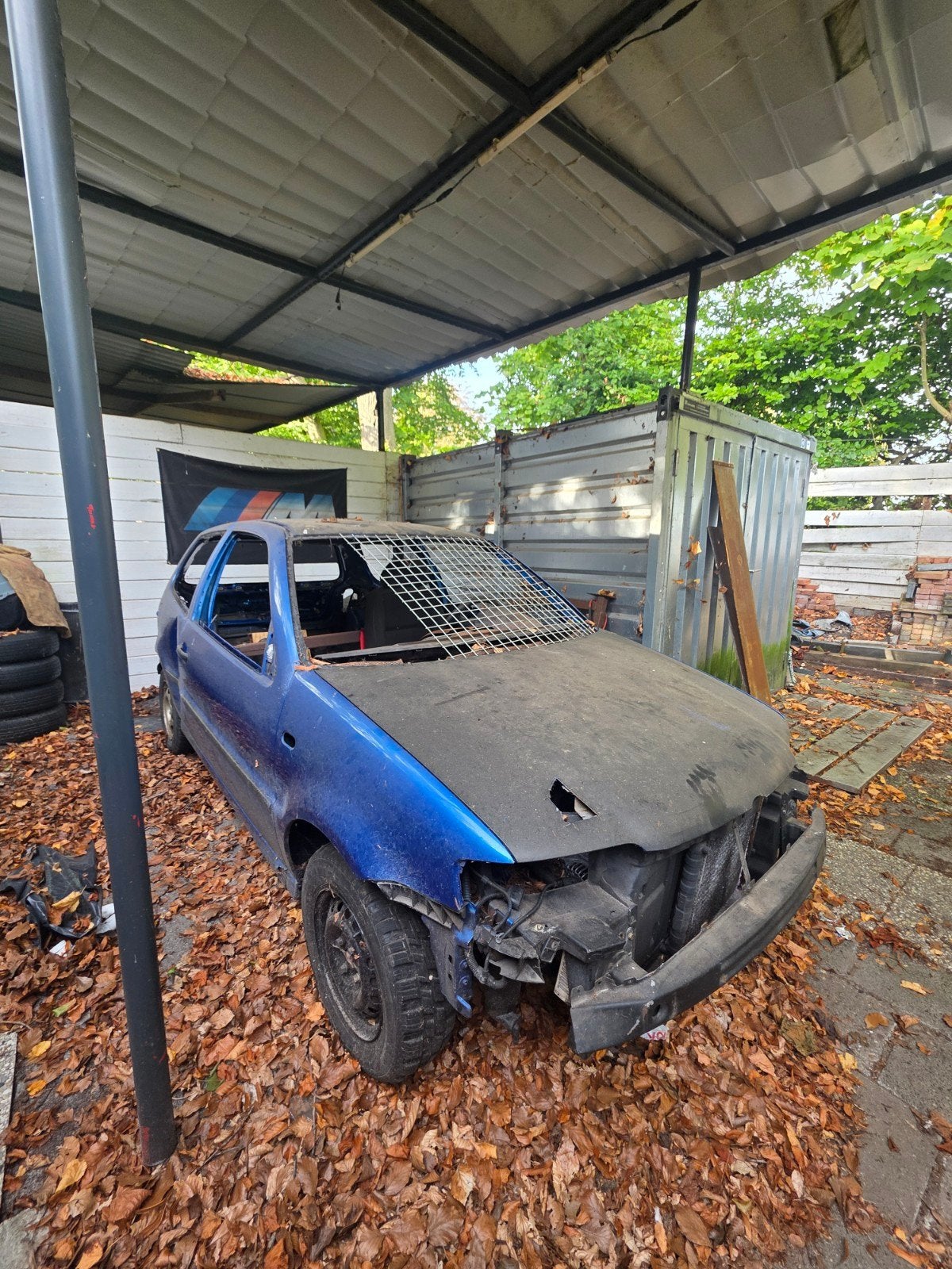 Cross auto VW Polo, Ophalen