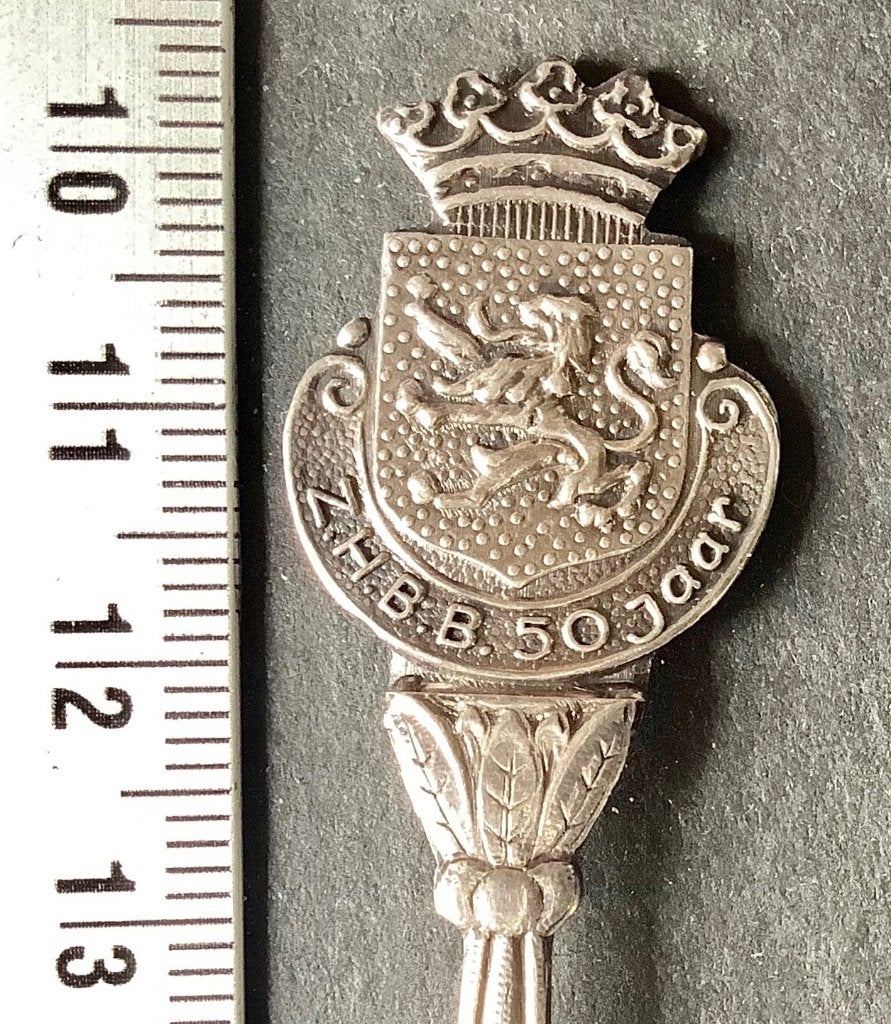 lepel, Z.H.B.B 60 jaar, Nederlandse Leeuw (L25, Ophalen of Verzenden, Gebruikt