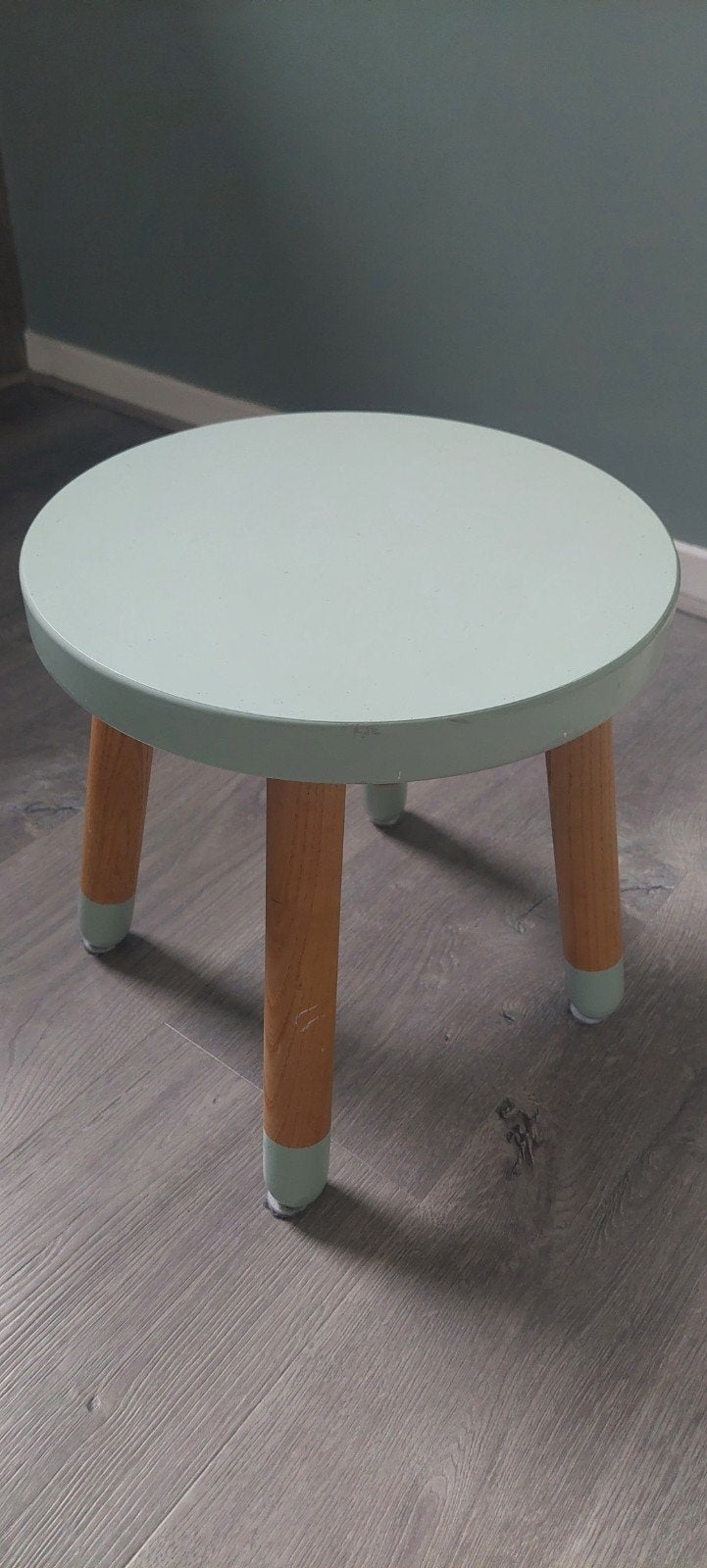 Flexa krukje mintgroen, Ophalen, Gebruikt, Hout